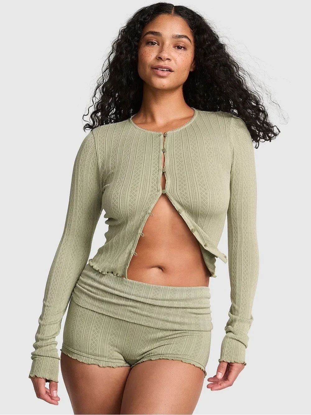 NWT Victorias Secret Pink ANYWEAR CROPPED CARDIGA